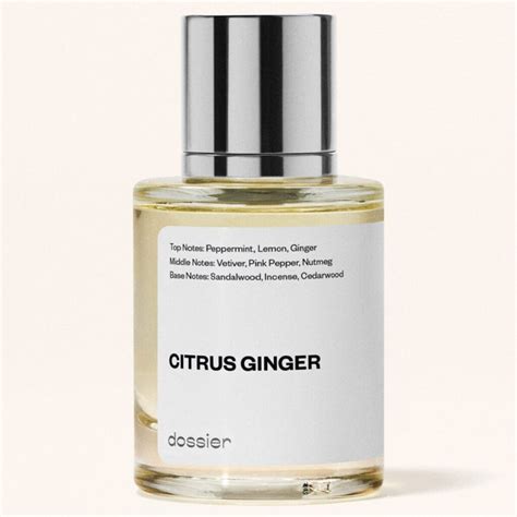 citrus ginger dossier